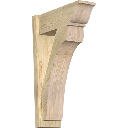 Ekena Millwork Legacy Traditional Rough Sawn Outlooker, Douglas Fir, 8"W x 22"D x 34"H OUT08X22X34LEC01RDF